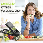16-in-1 vegetable cutter and food prep tool for home kitchens